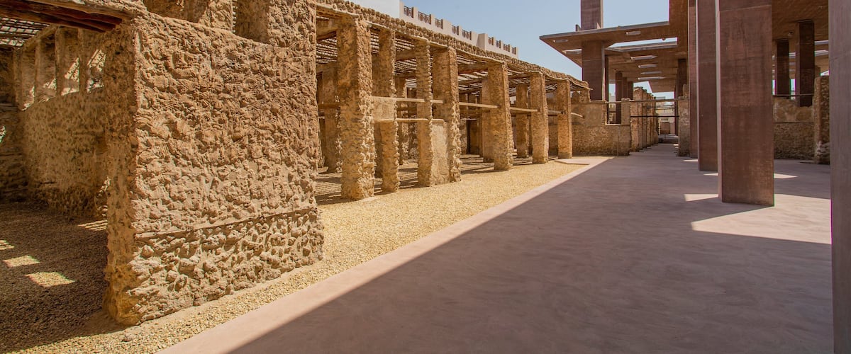 Muharraq showing heritage architecture