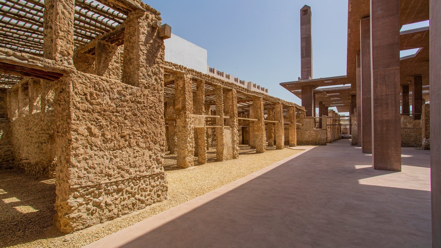 Muharraq showing heritage architecture