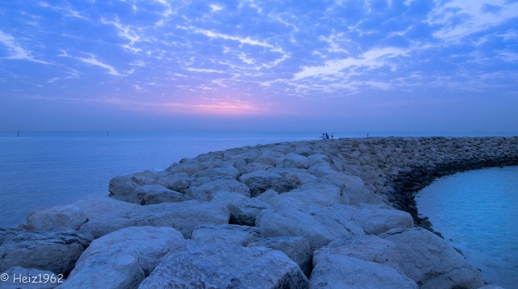 Breaker rocks at Sunrise