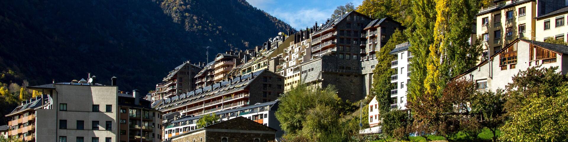 Houses on the slopes of the Pyrenees mountains, Escaldes, Andorra., Shutterstock ID 782146243, SF SSA Case with Manager Approval: Case 07151371, Job: Prepay credit, Client/Licensee: , Other:
