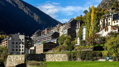 Houses on the slopes of the Pyrenees mountains, Escaldes, Andorra., Shutterstock ID 782146243, SF SSA Case with Manager Approval: Case 07151371, Job: Prepay credit, Client/Licensee: , Other:
