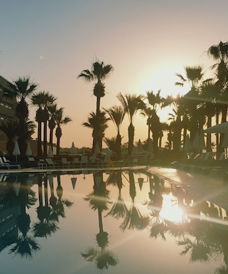 Early riser....beautiful morning here in Cyprus.