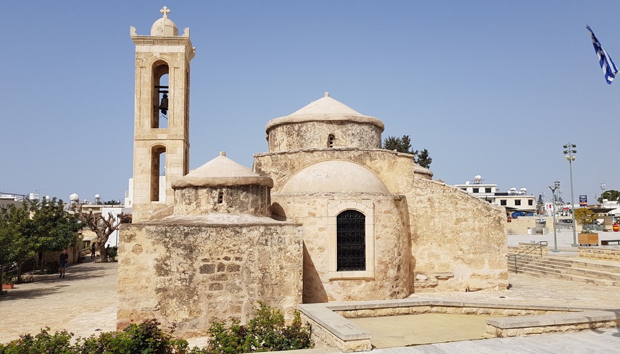 Agia Paraskevi Byzantine Church - Geroskipou village.
NO PHOTOGRAPHY IN THE CHURCH.