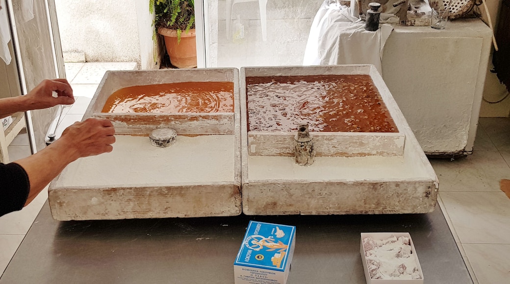 Turkish Delights made by hand.