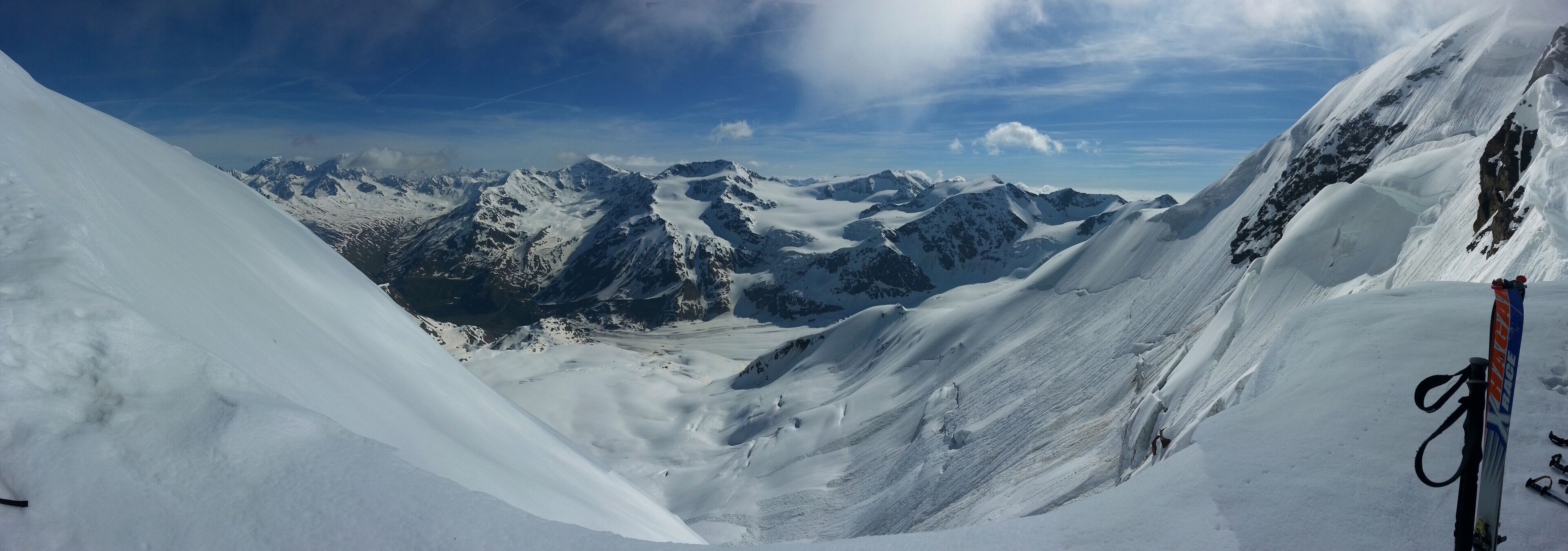 Da passo Dosegù verso il ghiacciaio dei Forni - 16 giugno 2013