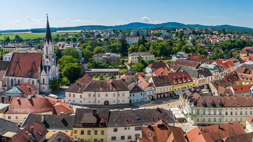 Village of Melk in Wachau