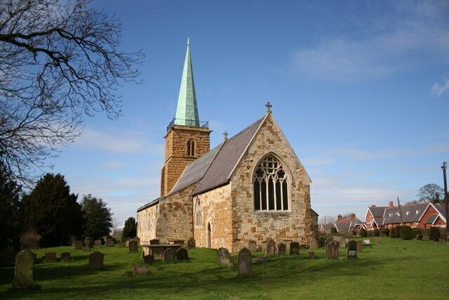 St.Helen's church, Kirmington, Lincs. Early English tower, a 14th century arcade and the rest mostly by S.S.Teulon in 1859