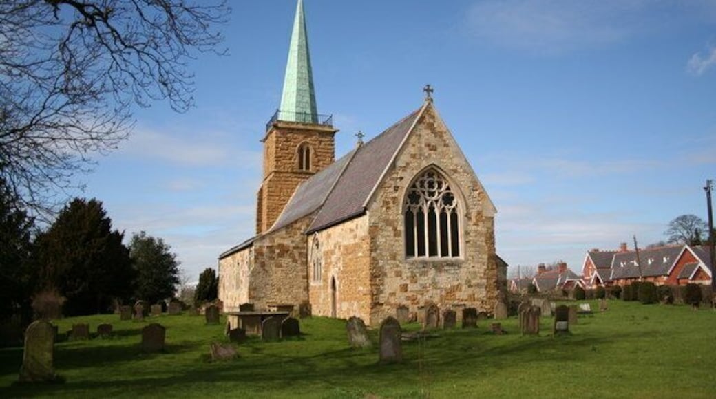 St.Helen's church, Kirmington, Lincs. Early English tower, a 14th century arcade and the rest mostly by S.S.Teulon in 1859