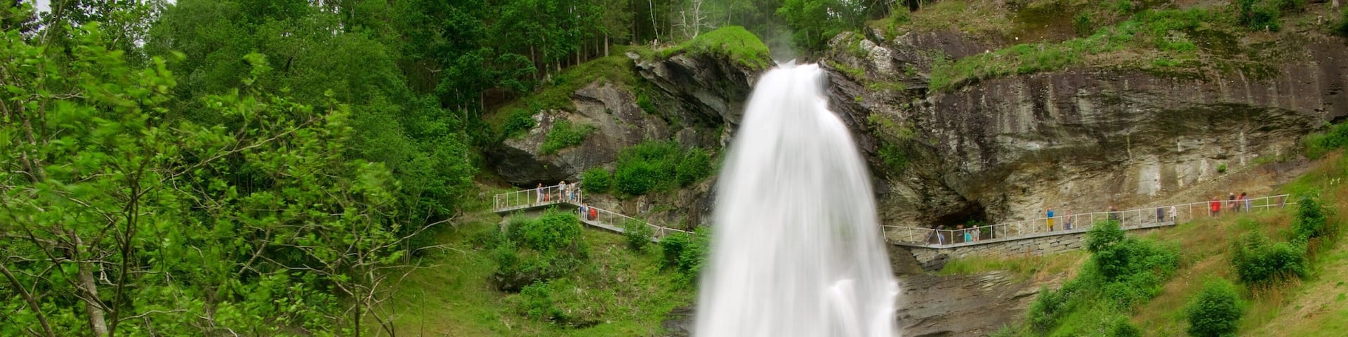 Bergen qui includes chute d\'eau et riviĂšre ou ruisseau