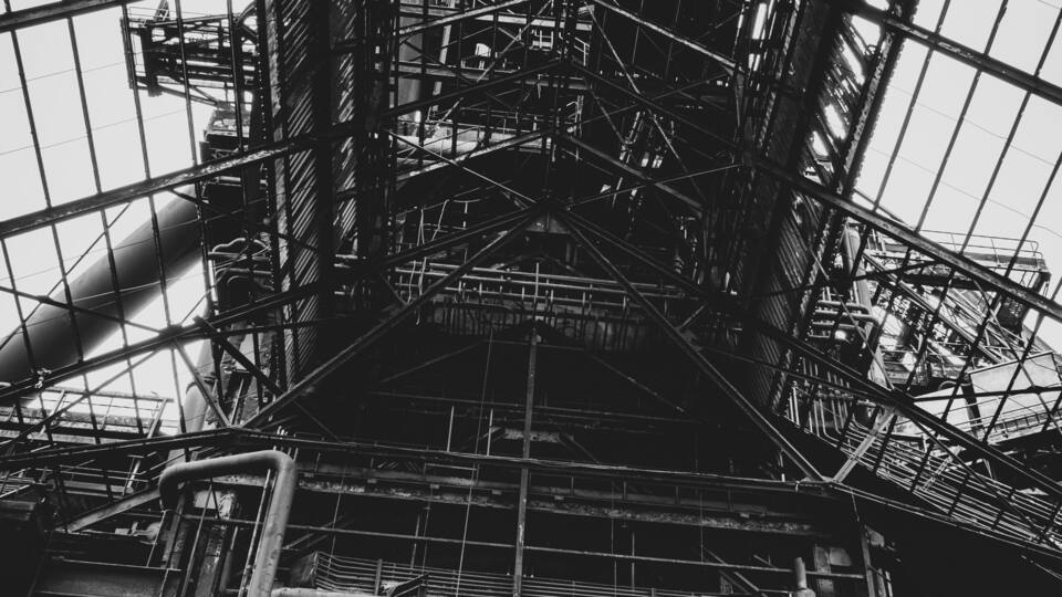Urbex old steal factory, Seraing Belgium.