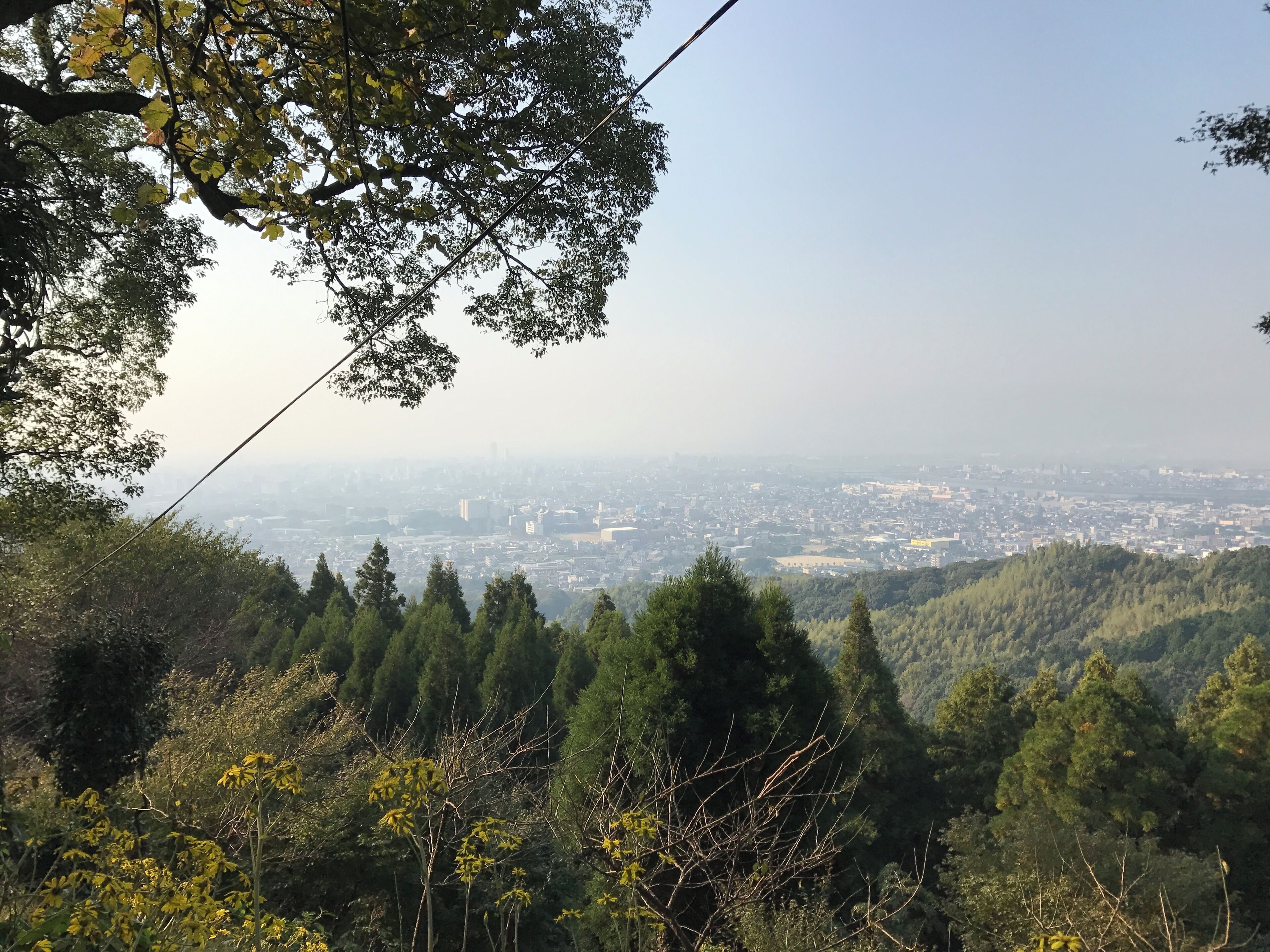 高良山より望む景色
