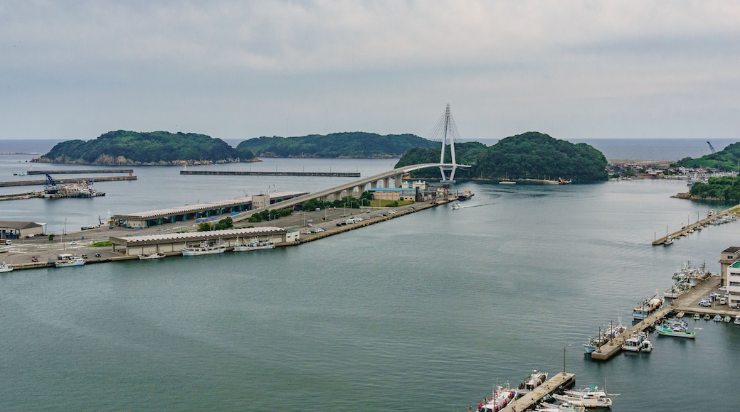 japanese landscape - hamada port - shimane