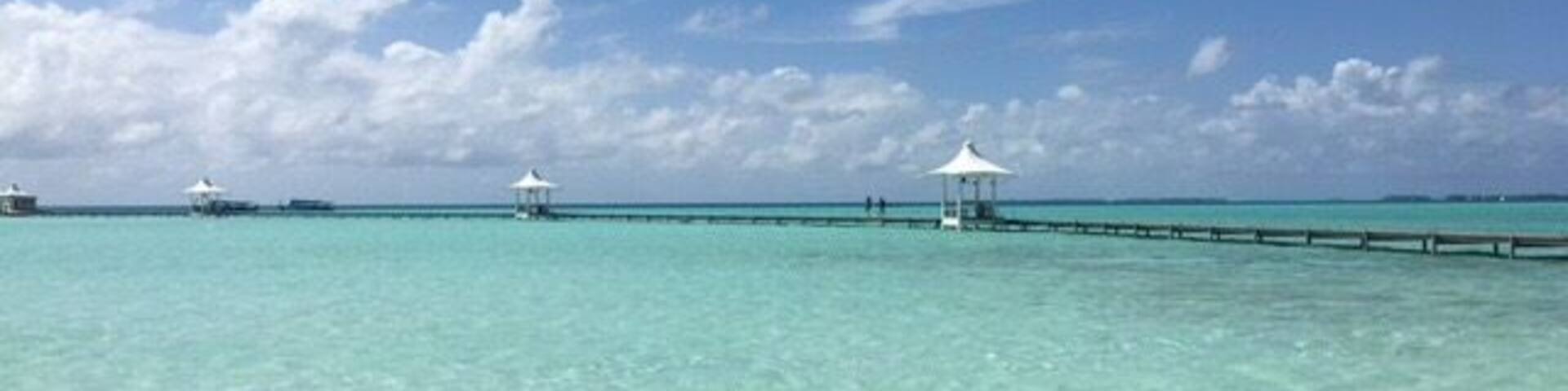 Honeymoon throwback from the Maldives #lifeatexpedia