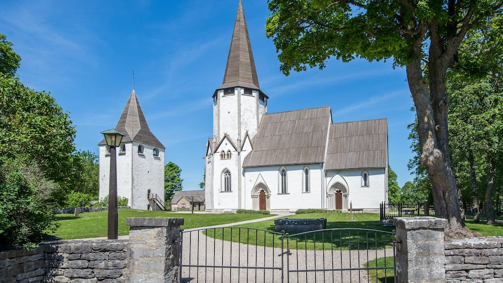 Lärbro church is a medieval countryside church on Swedish Baltic sea island Gotland dating back to the 13th century. Gotland is famous for its many medieval countryside churches.