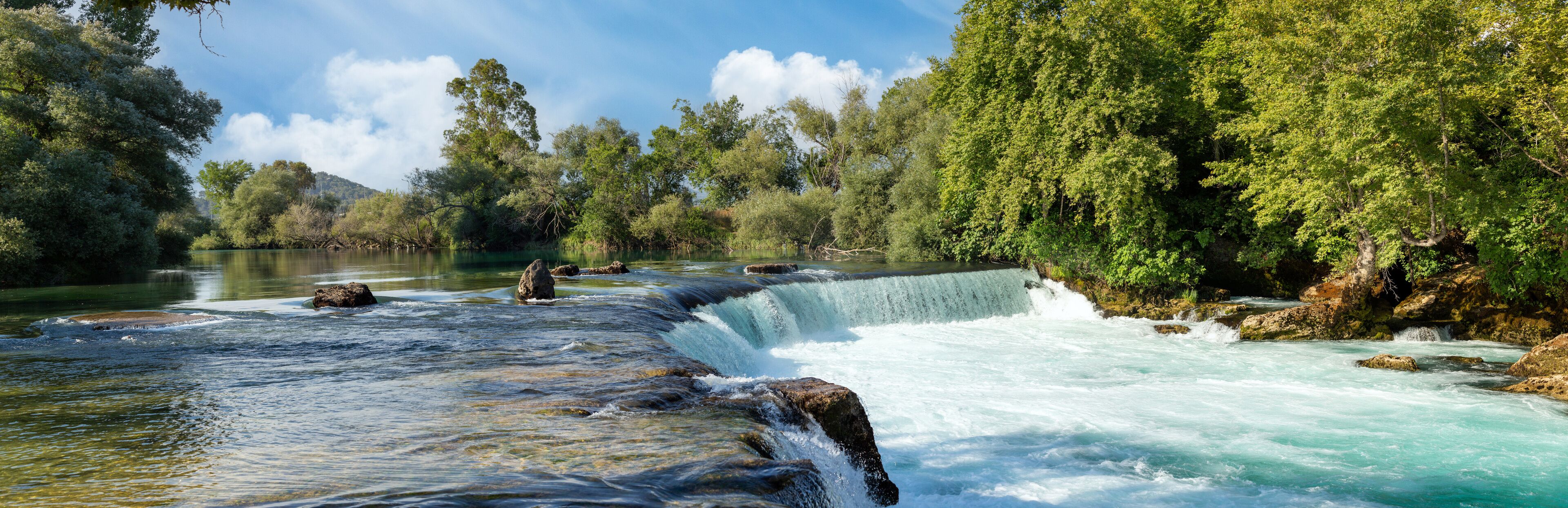 Manavgat waterfall in Antalya - Turkey