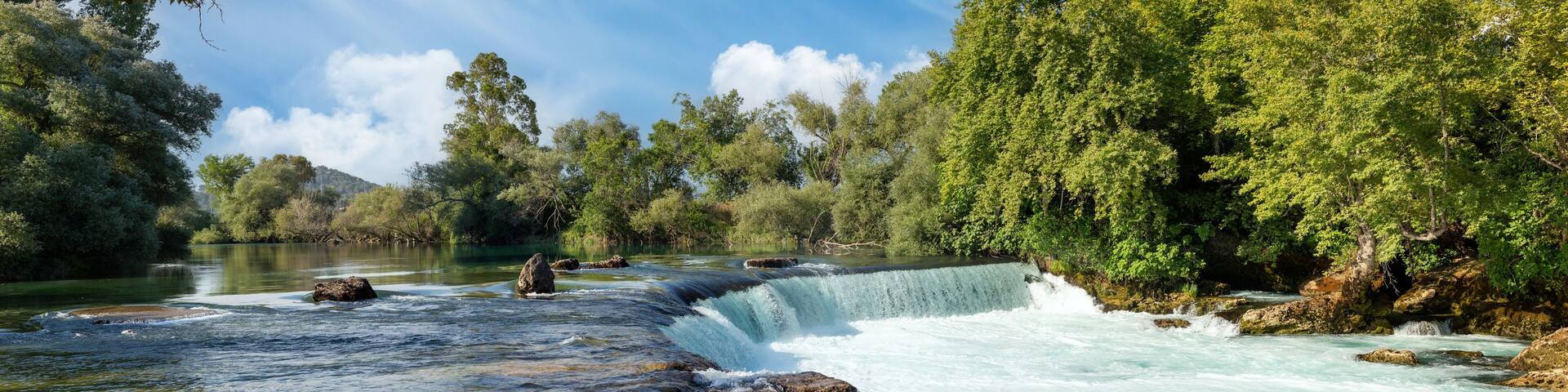 Manavgat waterfall in Antalya - Turkey