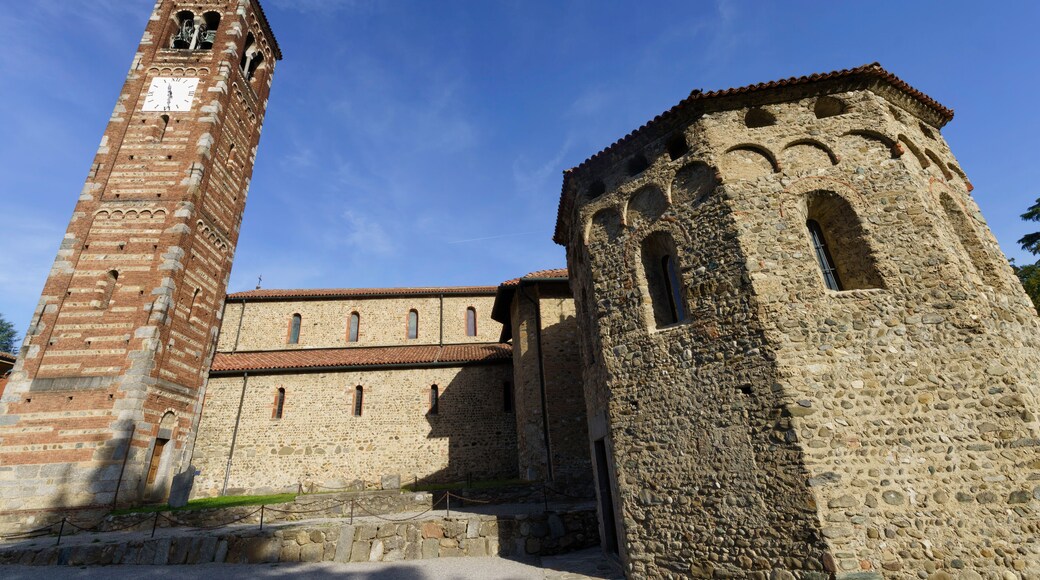 Agliate, Brianza: medieval church of SS. Pietro e Paolo