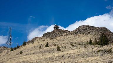 View of the La Mosca fire tower, NM