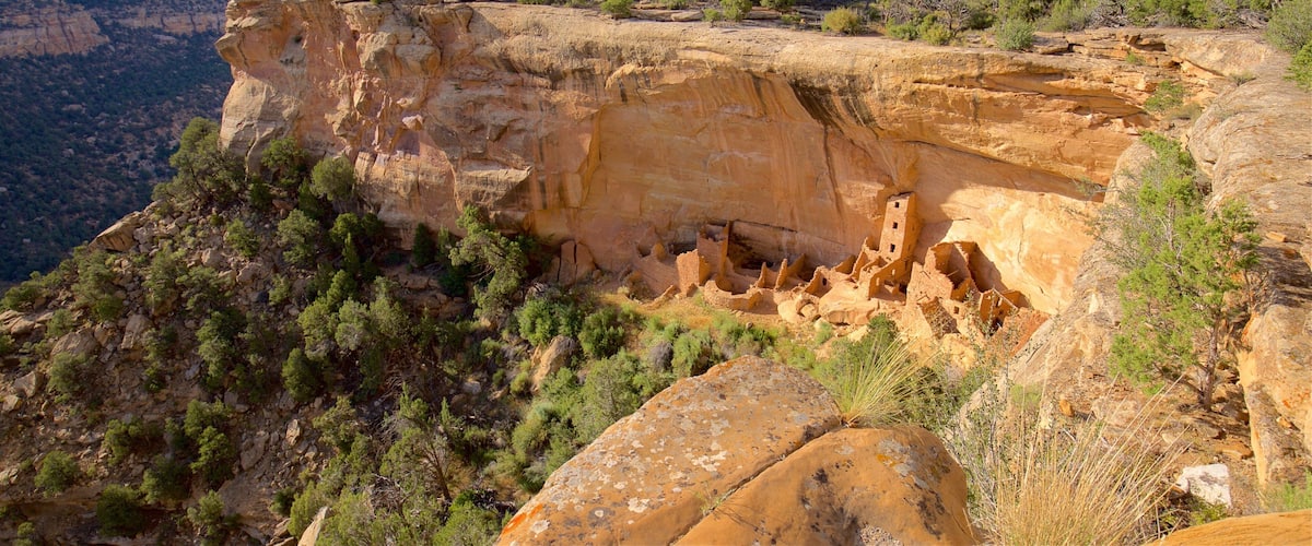 Mesa Verde National Park featuring a gorge or canyon and landscape views