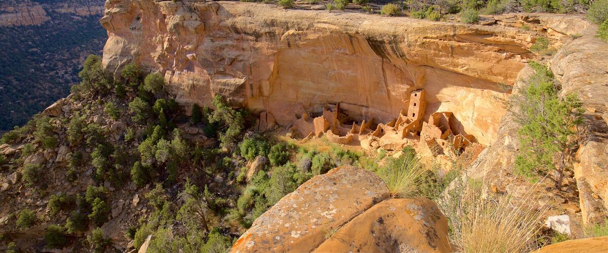 Mesa Verde National Park featuring a gorge or canyon and landscape views