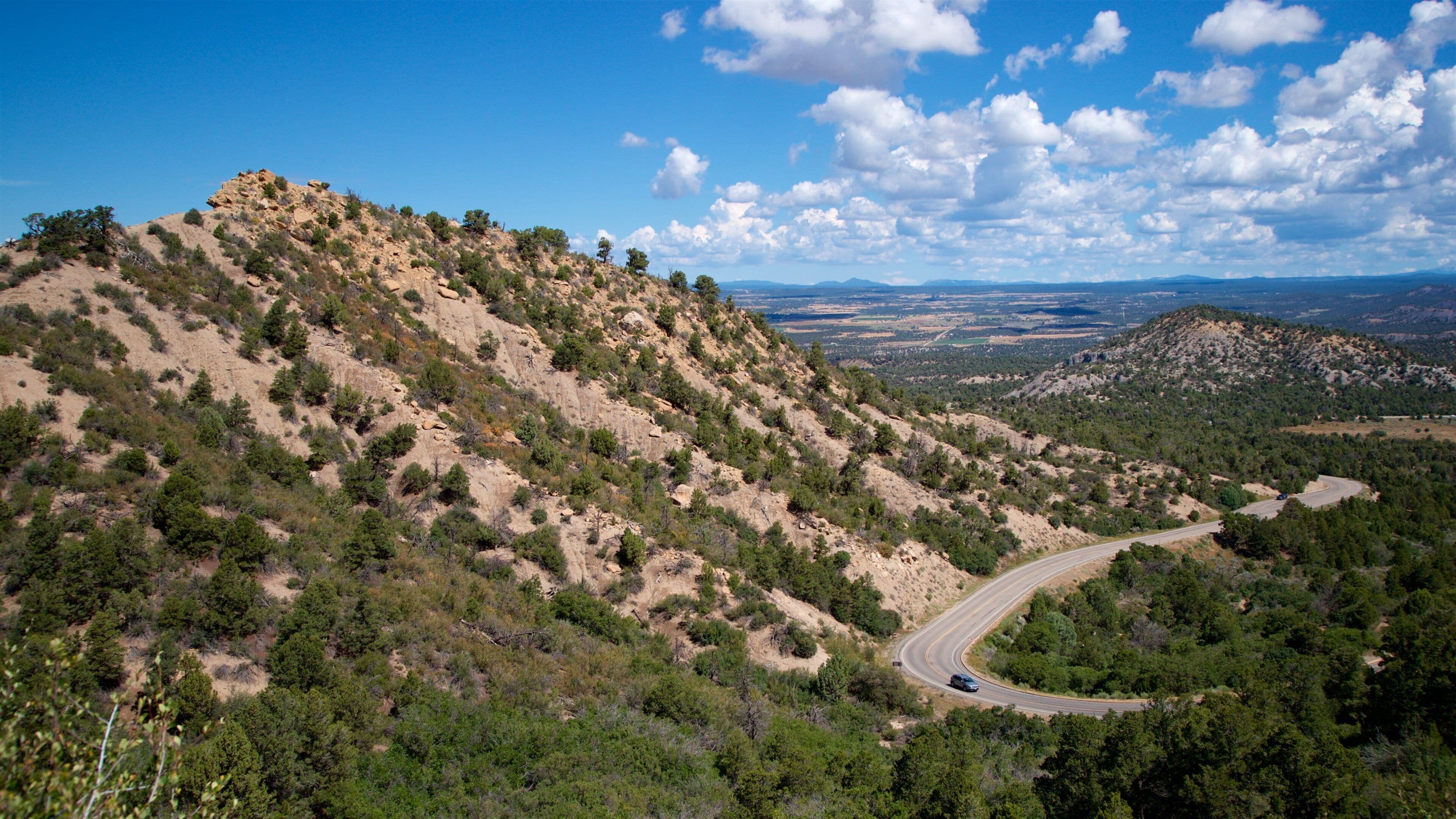 Mesa Verde National Park showing landscape views and tranquil scenes