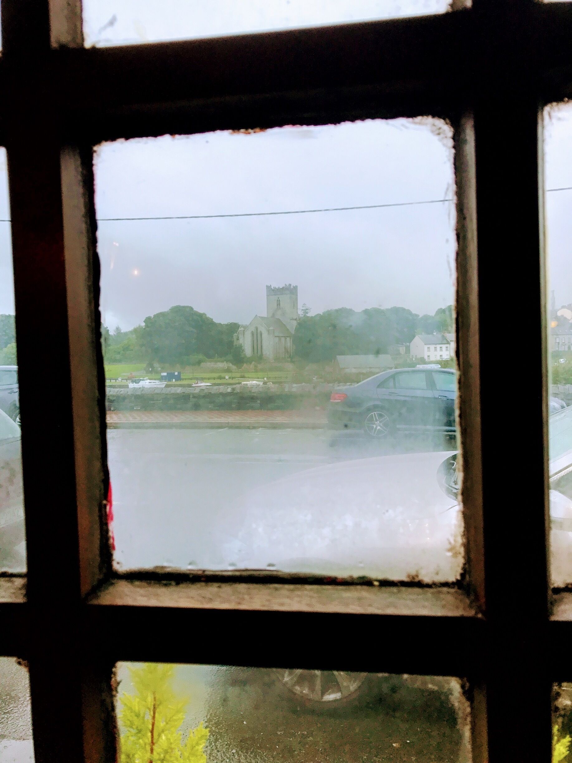 
Set inside this quaint little bar with a glass of Guinness and look out the window