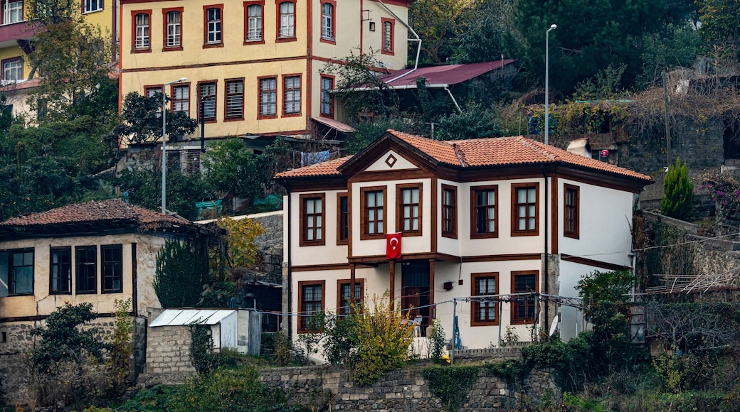 The historical Ortamahalle in Trabzon's Akçaabat district attracts attention tourists with its Ottoman houses, mansions, cobbled streets, fountains and neighborhood culture as a whole.