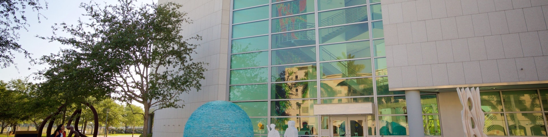 Frost Art Museum featuring outdoor art