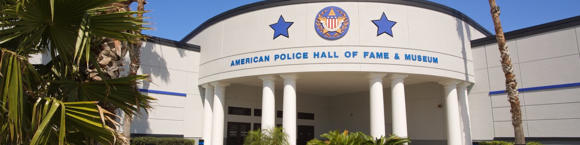American Police Hall of Fame and Museum showing signage
