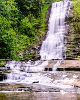 Warsaw Water Falls, Warsaw New York Falls, Warsaw New York