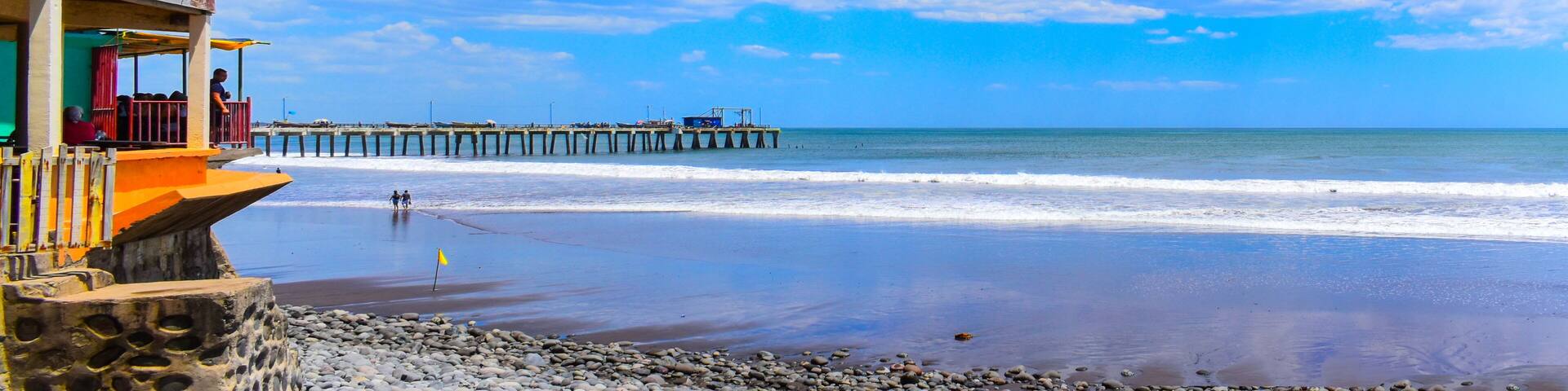 El Malecon Playa El Obispo, La Libertad El Salvador