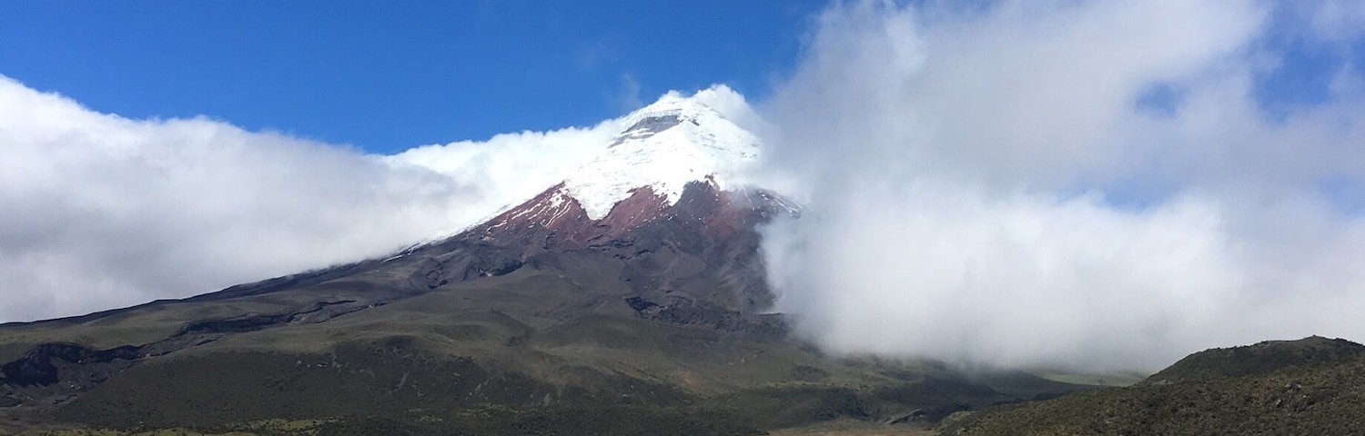 Base of volcano Cotopaxi, Ecuador.
