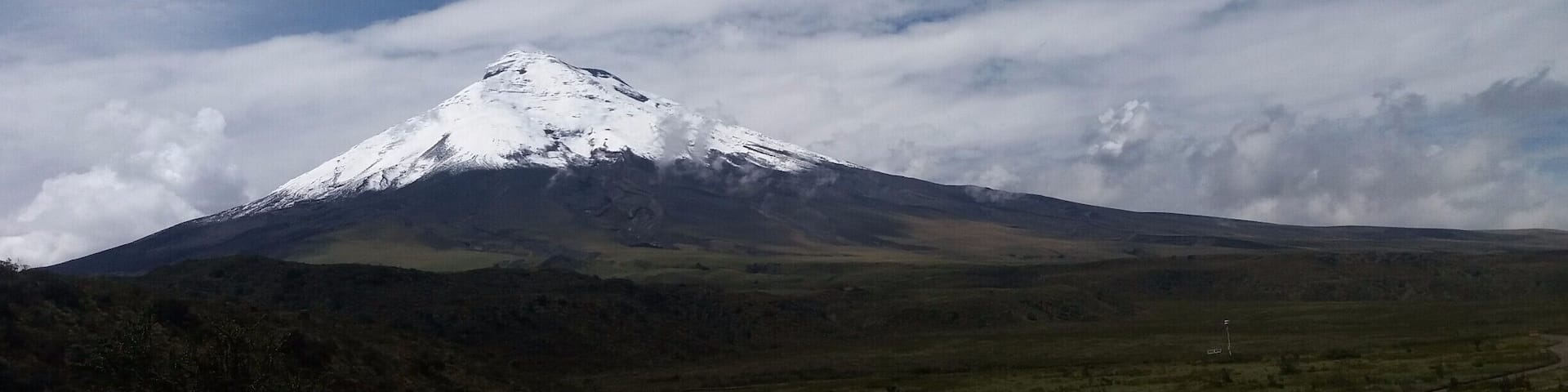 Cotopaxi Volcano is the most representative and famous volcano in Ecuador.
It has a height of 5,897 metres. The mountain is characterized by quite stable weather conditions, which makes it accessible all year round. The summit is famous for it’s perfect cone shape, from where you have a fabulous view on the crater, with its diameter of 800 m.
To climbing it, is necessary that you wear warm cloting and carry specialized equipment.