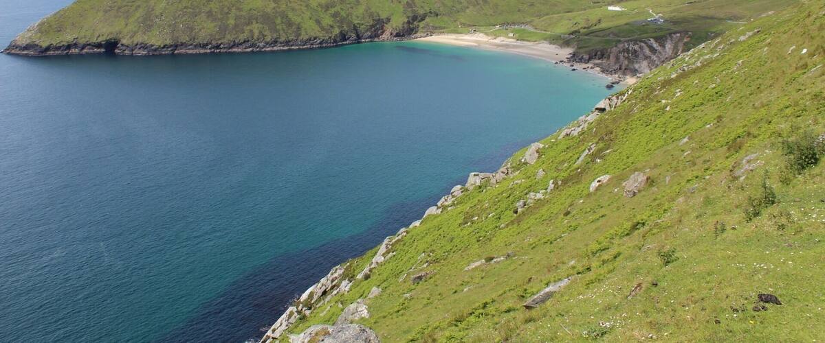 Over looking Keem Beach