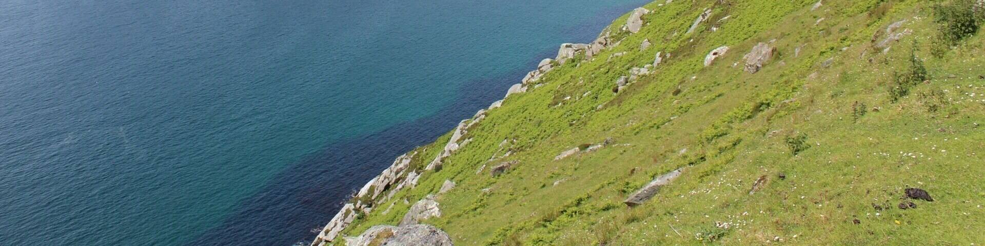 Over looking Keem Beach