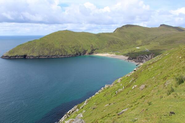 Over looking Keem Beach
