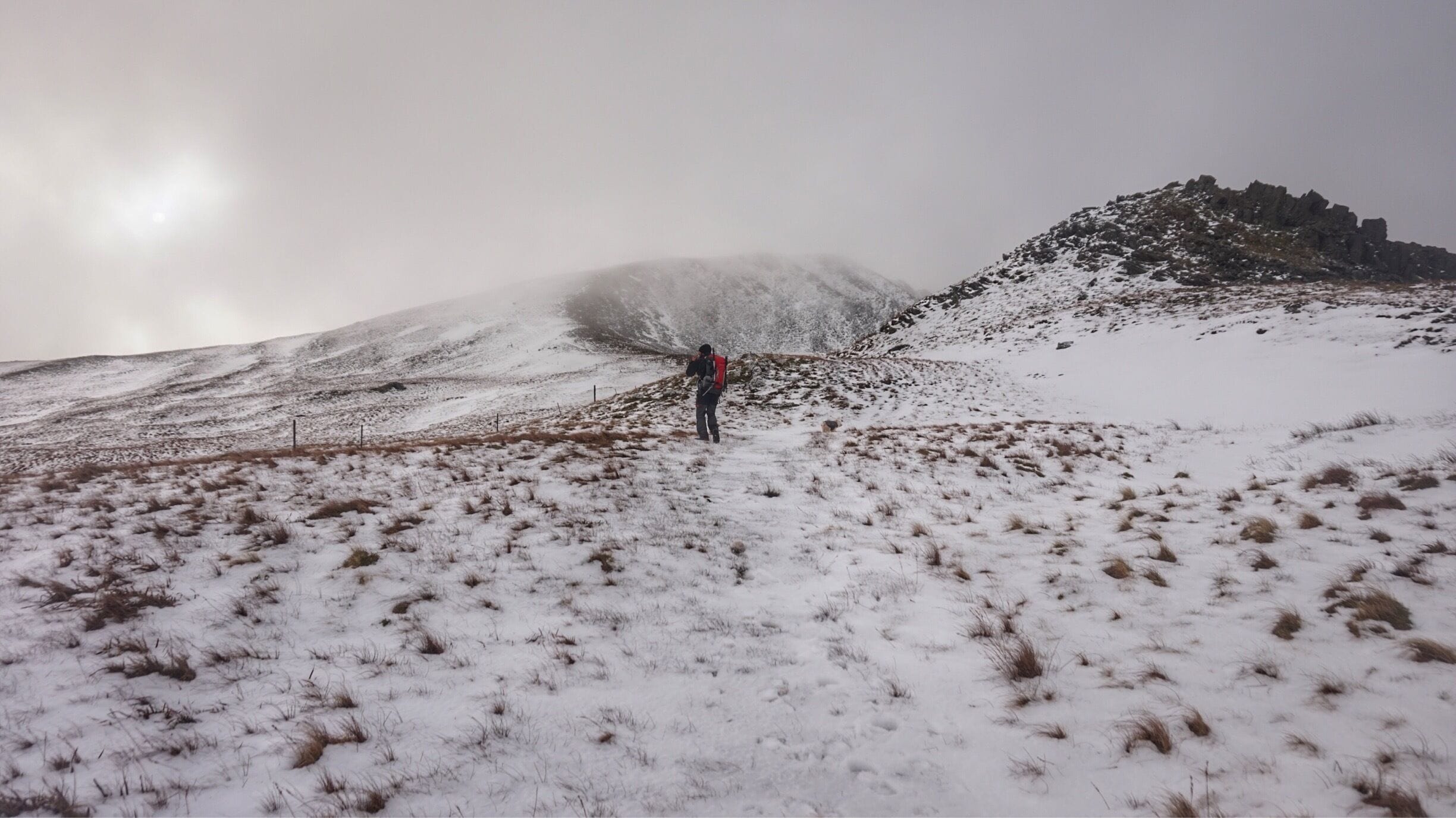 Heading up in the snow ❄️❄️❄️