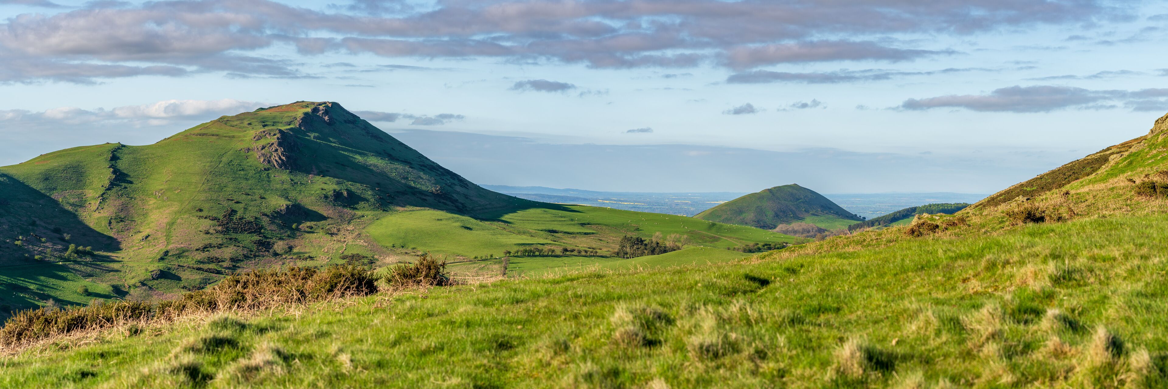 Caer Caradoc between Church Stretton and Hope Bowdler, Shropshire, England, UK