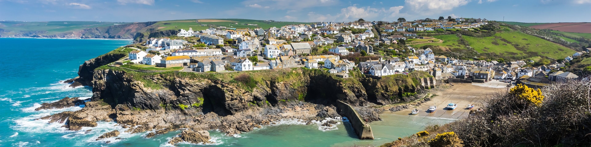 Port Isaac Cornwall England