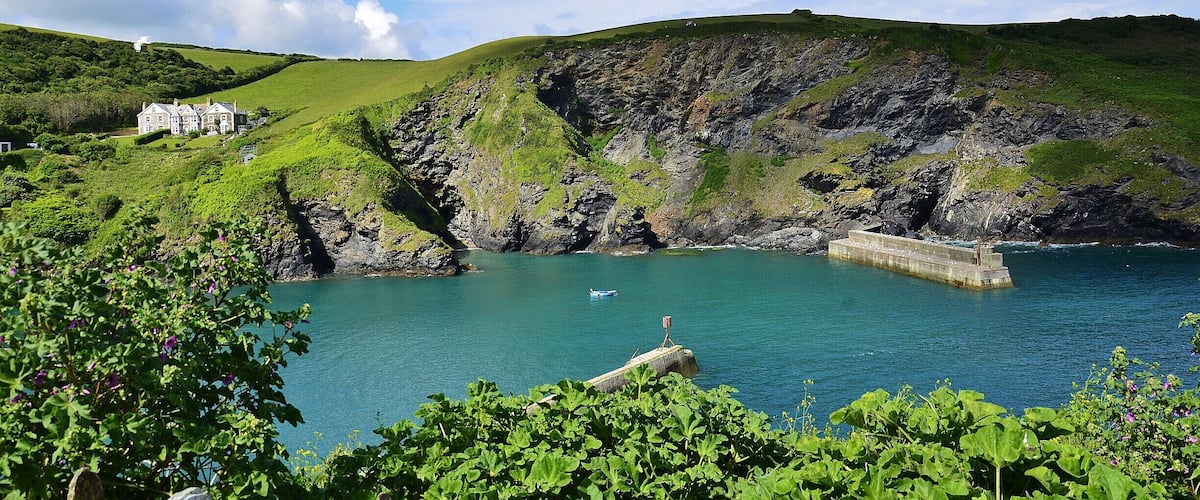 Port isaac is a beautiful area in Cornwall. picturesque fishing village frequently used for the british television series Doc Martin starring Martin Clunes.