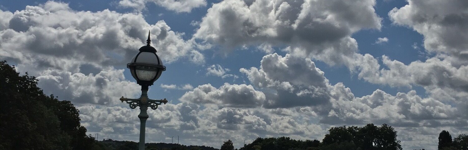 Lovely cloud formation over Richmond lock bridge on an August afternoon. If you're visiting London it is well worth making the trip to have a walk along the Thames towards Richmond and perhaps making the trip to Richmond Park
