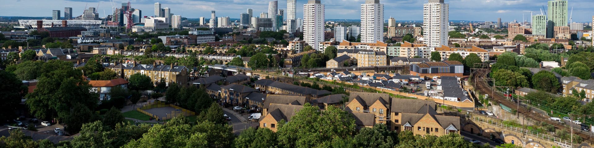 Skyline desde la ciudad de LONDRES
