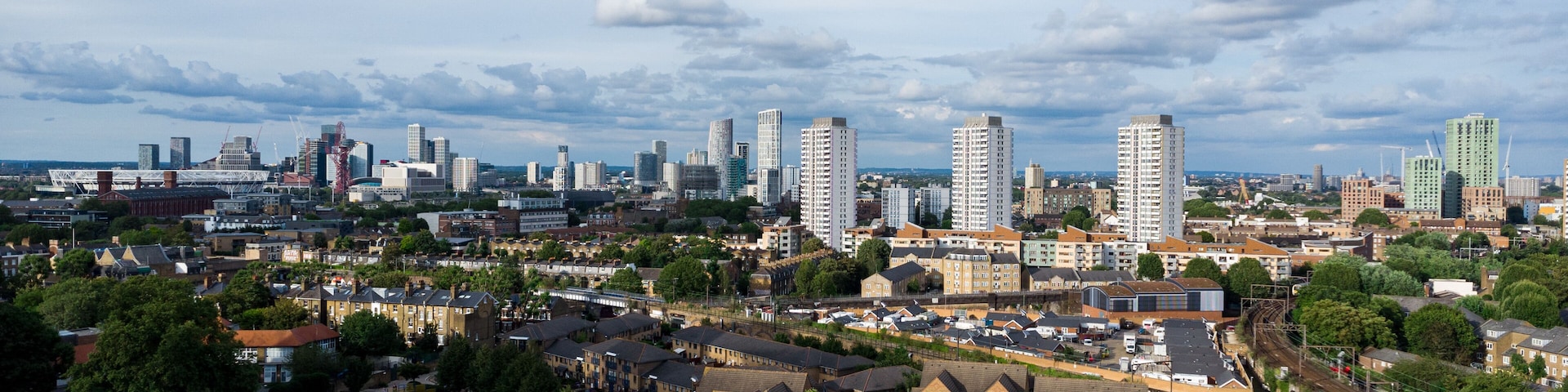 Skyline desde la ciudad de LONDRES
