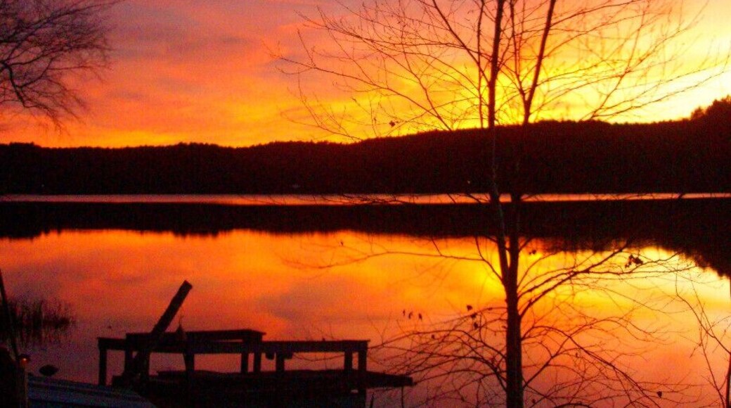 Sunset over the Lake