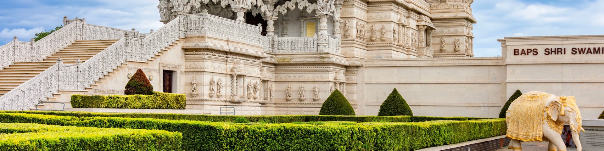 BAPS Shri Swaminarayan Mandir (Neasden Temple) - Hindu temple in London, UK