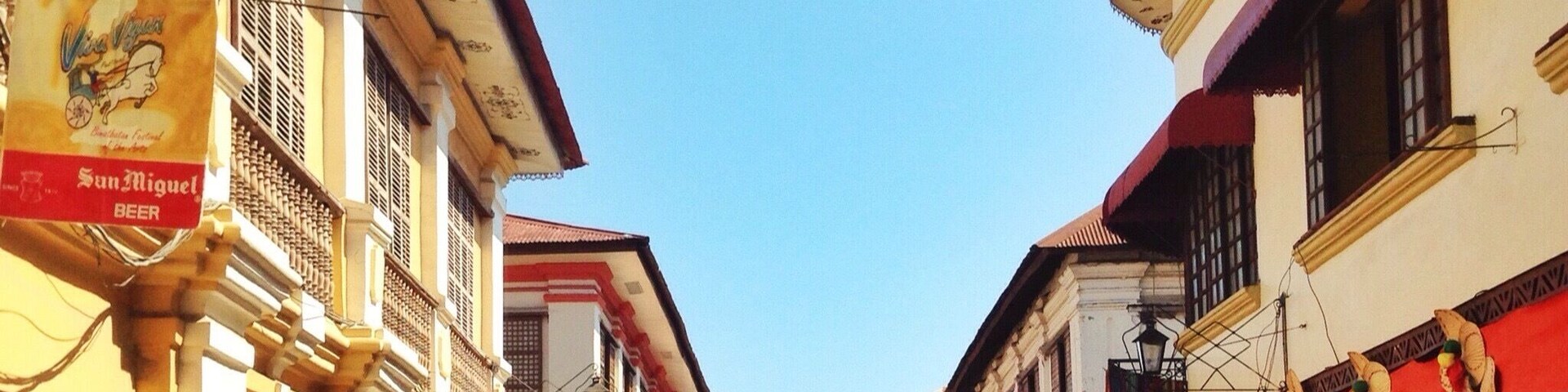 The cobblestone street of Calle Crisologo in Vigan, Ilocos Sur. A UNESCO World Heritage City because of the preserved houses since the Spanish occupation era in the Philippines. #architecture