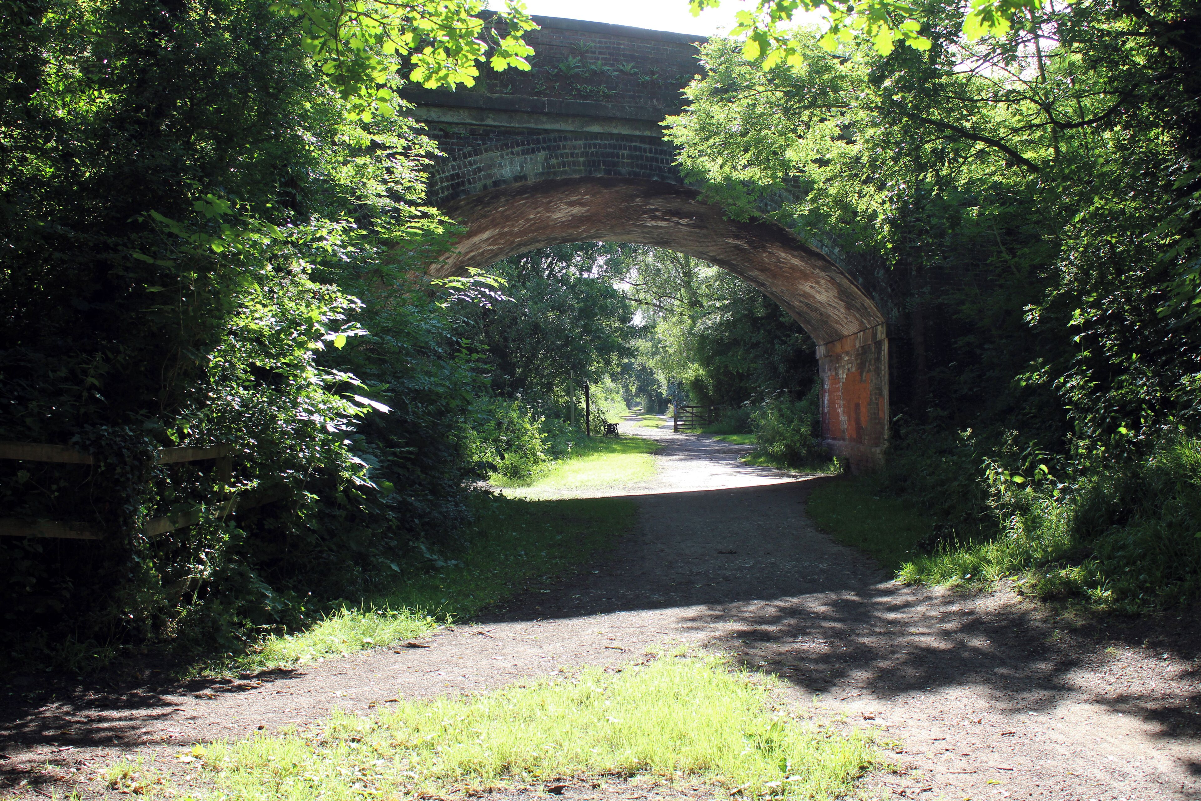 Eastern side of the bridge