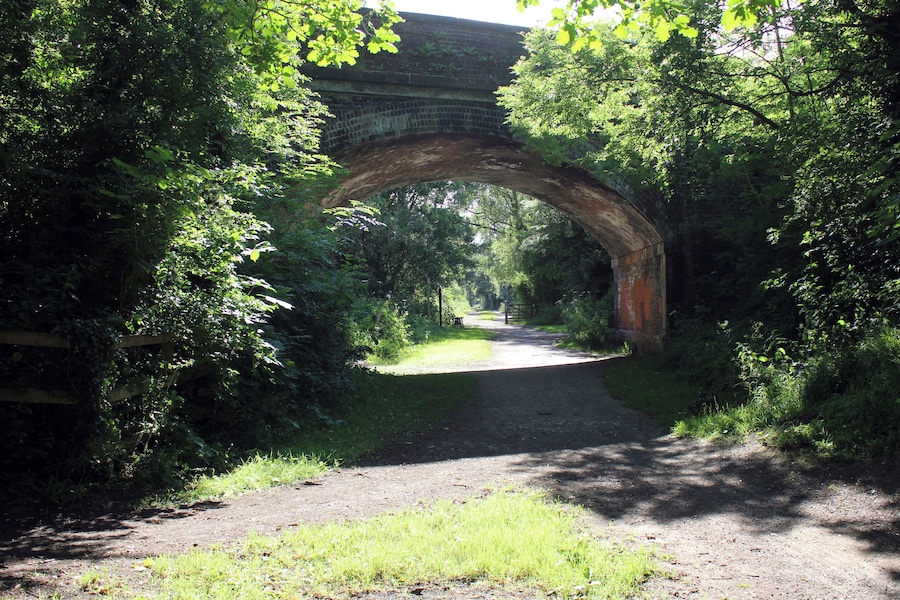 Eastern side of the bridge