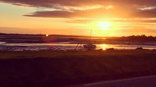 Lovely evening at Ravenglass. Sucker for a sunset! #Ravenglass #Sunset #Goldenhour