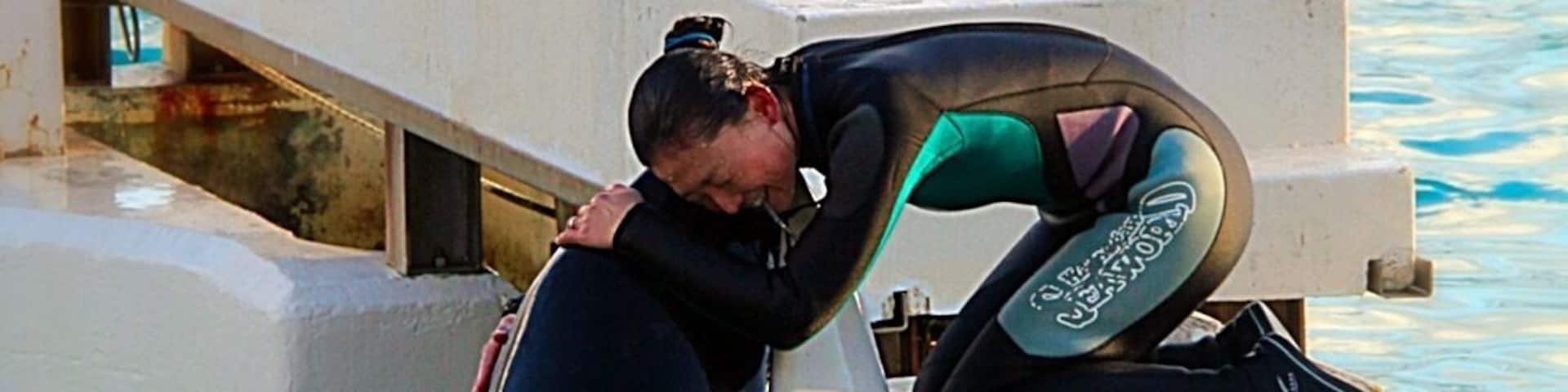 She loves her KILLER WHALE!
And her KILLER WHALE loves Her!